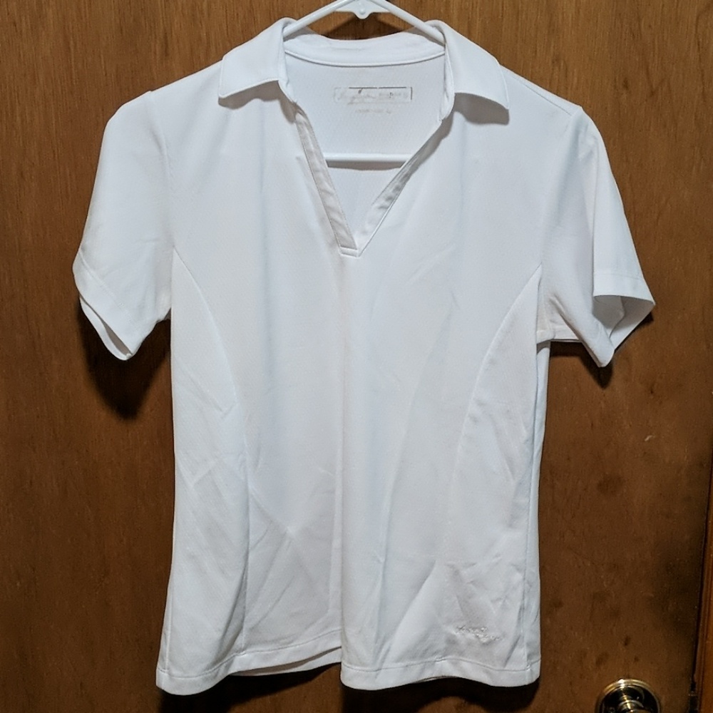 Lady Hagen size small white golf top